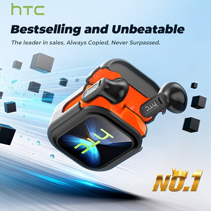 131 Language Real-Time Translation Wireless Headphones HTC NE20 TWS HiFi Sound Low for Bedside Audio, Alarms and Room Entertainment