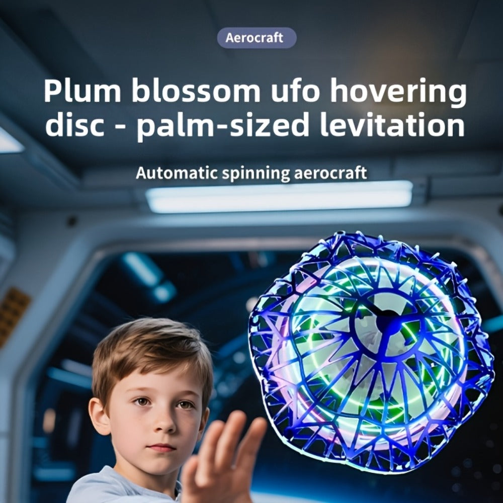 UFO Flying Ball Toy Smart Sensor Hovering Drone Hexagonal Spinning Saucer with the Listed Color, Size or Set Options for Everyday Use