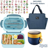 Blue: 53pcs - Oatmeal cup set