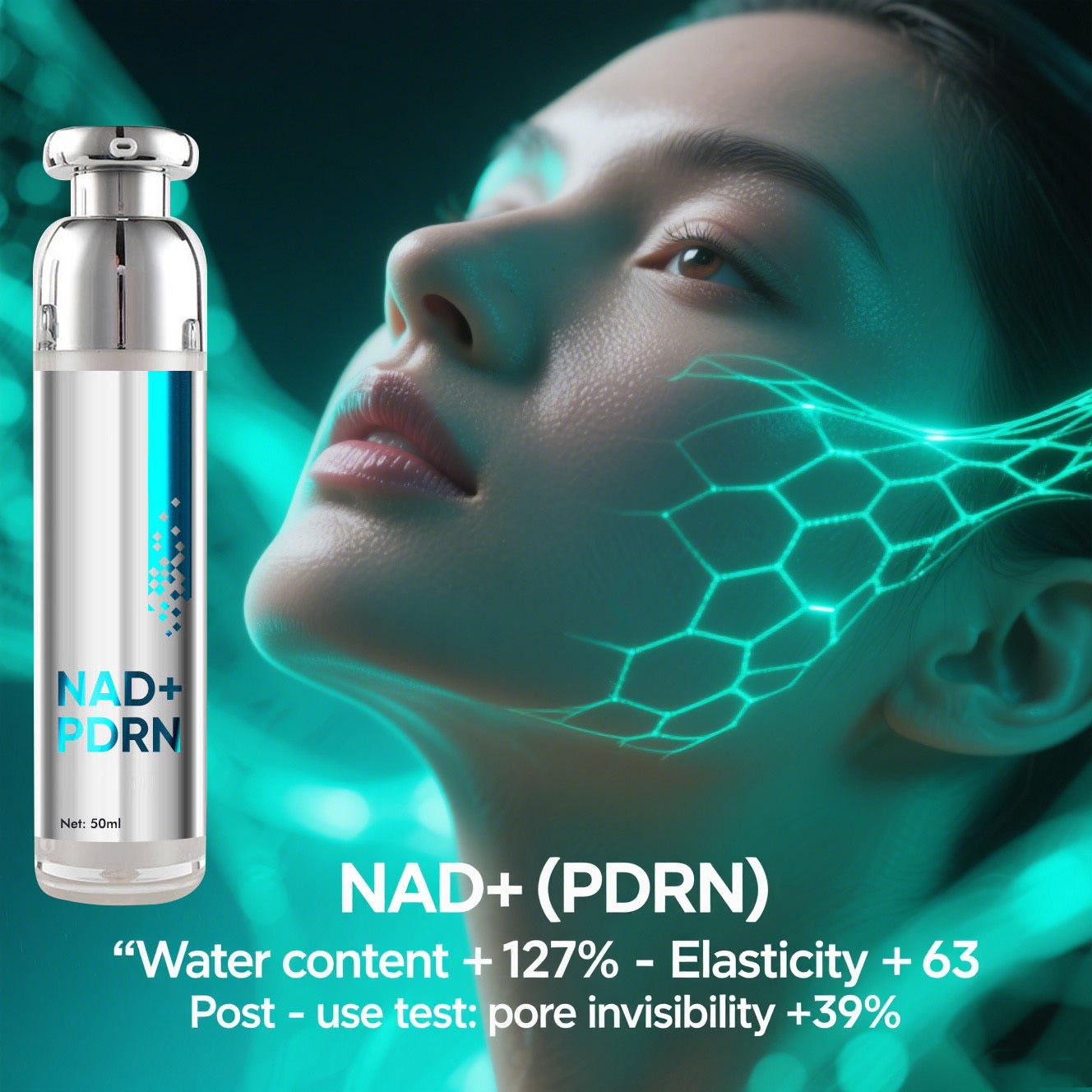 BOIOX Classic Korean Face Essence Collagen Hyaluronic Acid Deep Facial Essence Serum All Skin Types Women 50ml 1.01oz