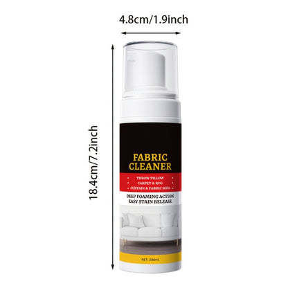 Upholstery Cleaner Spray Multi-Fabric Stain Remover 6.76oz Spot Cleaner for Couch Sofa Rug for Entryways, Bedrooms and Living Spaces
