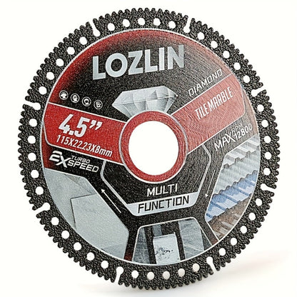 Diamond Tile Saw Blade 4.5 Inch Ultra Thin 3 Pack Precision Cutting for Tile Porcelain Marble for Entryways, Bedrooms and Living Spaces