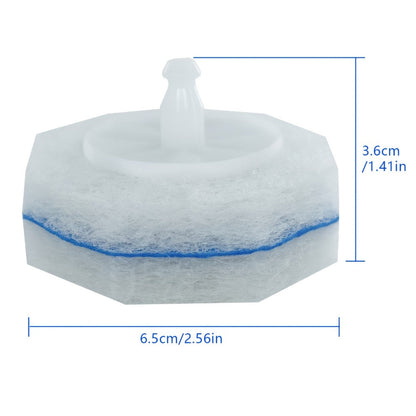 Toilet Brush Refills Compatible with Clorox Toilet Wand Replacement Heads Upgraded Fiber for Entryways, Bedrooms and Living Spaces