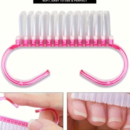 Acrylic Nail Kit 23-in-1 Complete Set with 12 Glitter Colors White & Pink Powder – DIY Nail Extension System No Glue No Liquid Needed