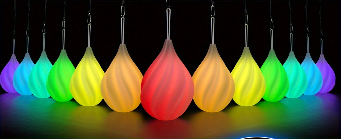Glow Poi Balls LED Spinning Set 1 Pair with the Listed Color, Size or Set Options for Everyday Use