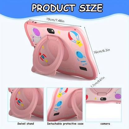 Android Tablet 7-Inch Kids Model with Android 14, 4GB RAM, 32GB Internal Storage and Dual-Band WiFi