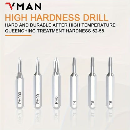 142-in-1 Electric Precision Screwdriver Tool Kit, Rechargeable Cordless Electric Screwdriver with 120 Bits & 22 Tools
