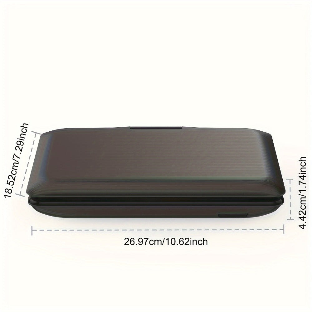 9 Inch Portable DVD Player for Kids Car Travel, Rechargeable Battery, Region Free, Dual Speakers