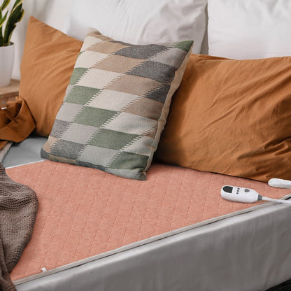 Electric Mattress Pad Heated Bed Warmer 63"x31" - 9 Heat Settings, 4 Auto Shutoff Modes, Rapid Warming