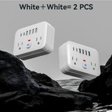 2pcs white+white