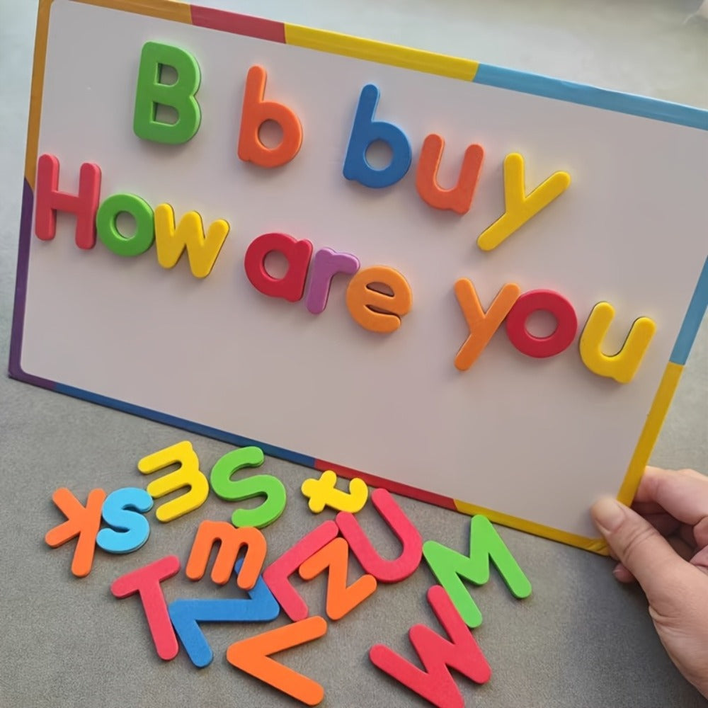 Magnetic Letters and Numbers for Kids 79-Piece Colorful Alphabet Fridge Magnets with the Listed Color, Size or Set Options for Everyday Use