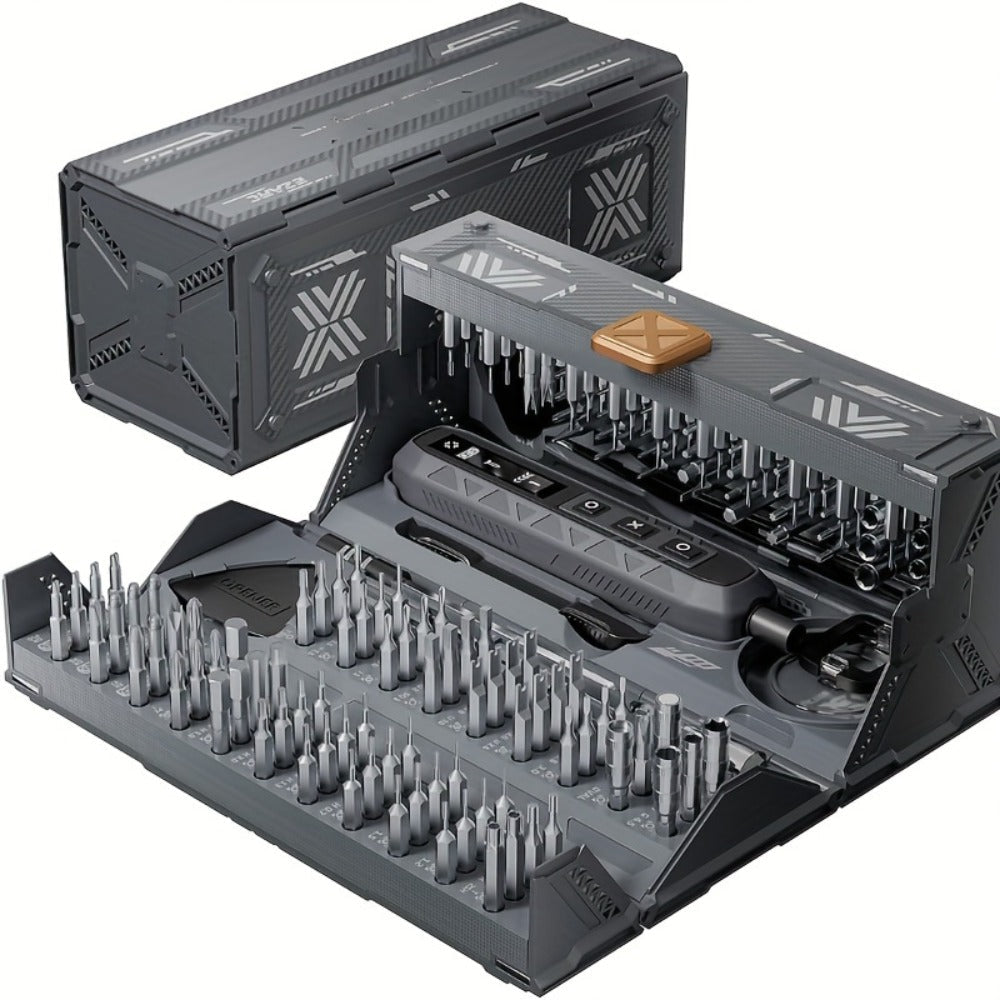 180-in-1 Electric Screwdriver Set with 160 Magnetic Bits for an Everyday Personal Care Routine