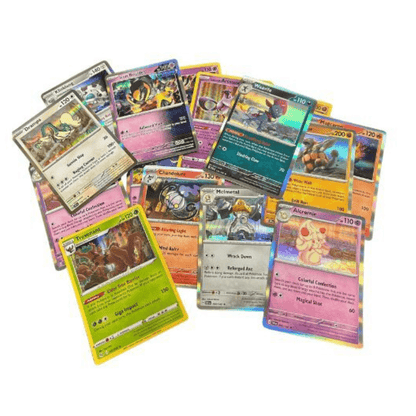 250 Pokémon Cards Mystery Box, Bulk Lot with Holos & Double Rare, Perfect Gift for Kids & Collectors