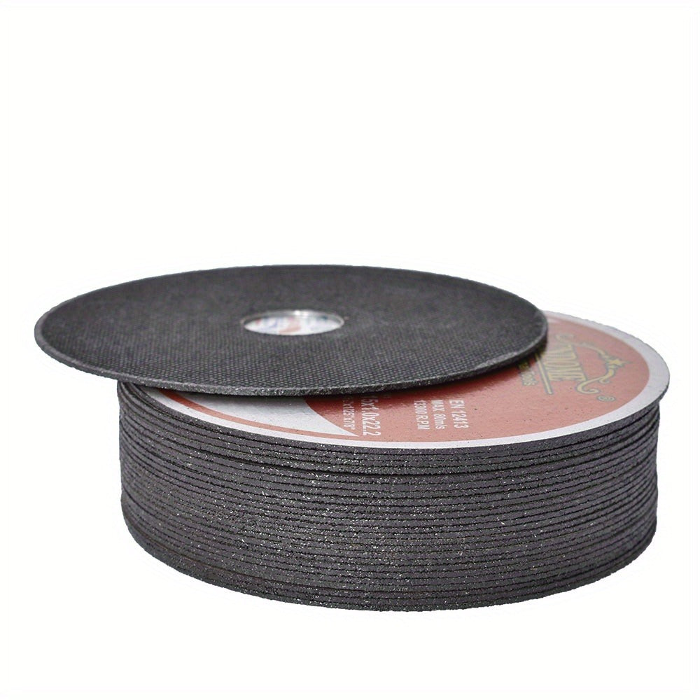 Cut-Off Wheels 100-Pack 4-1/2 Inch Aluminum Oxide Cutting Discs - 0.040" Thin Kerf, 7/8" Arbor, 13300 RPM for Angle Grinder