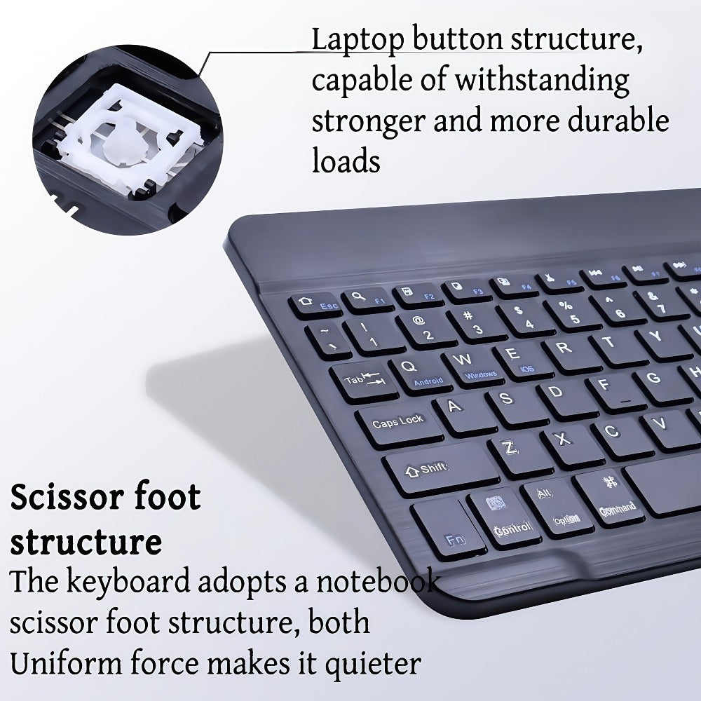 RGB Backlit Keyboard and Mouse Combo 7 Color LED, Ultra-Thin Scissor Keys Quiet Wired Set for PC Desktop Laptop