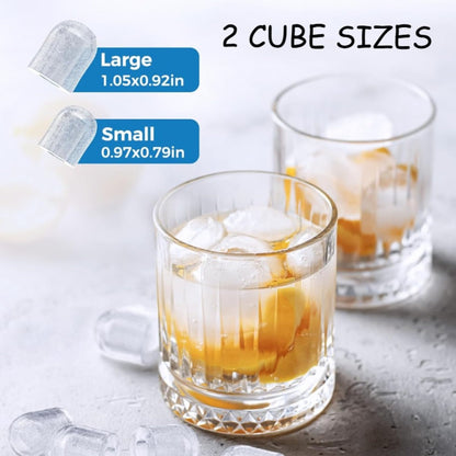 Ice Maker Machine – Nugget Ice & Bullet Ice Countertop, 26-35 Lbs Daily, One-Button Operation, Self-Cleaning