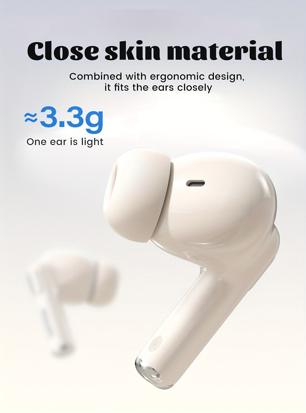 Wireless Earbuds Philips Bluetooth 6.0 Dual Stereo with Type-C Charging Case in Black or White