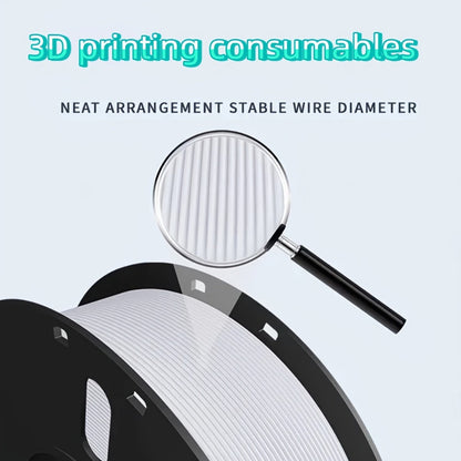 3D Printer Filament Dual-Color PLA 1.75mm 250g Spool with Nine Two-Tone Color Combinations