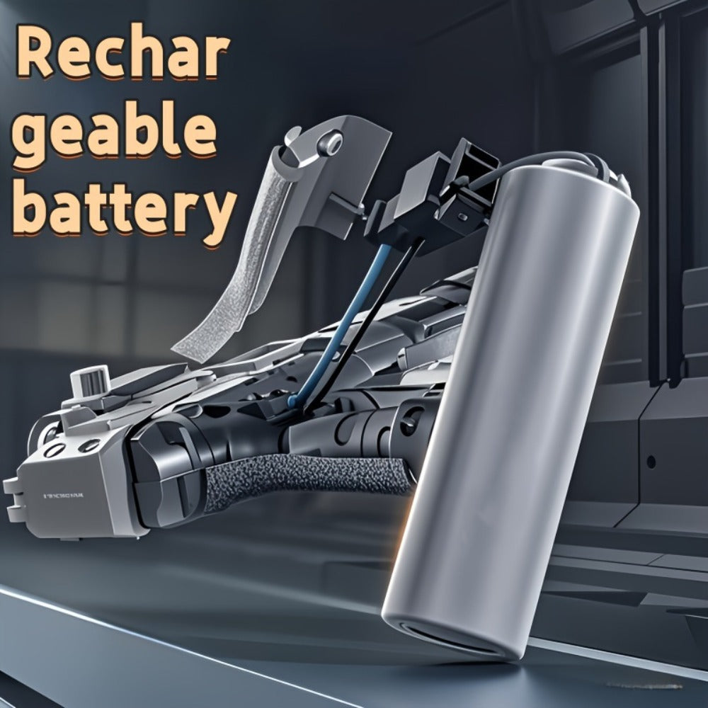 Two-Piece Electric Water Blaster Set with Lighted Sights, Rechargeable Batteries and Three Pairings