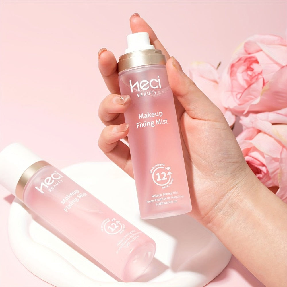 3-in-1 Makeup Setting Spray Prime Hydrate & Set Long-Lasting Waterproof Sweat-Proof Moisturizing Face Mist