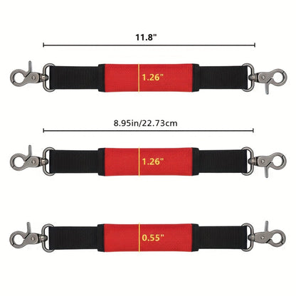 Red Handle Strap for JBL Xtreme / Xtreme 2 / 3 / 4 / 5 Portable Bluetooth Speaker, Detachable Replacement Carrying Strap