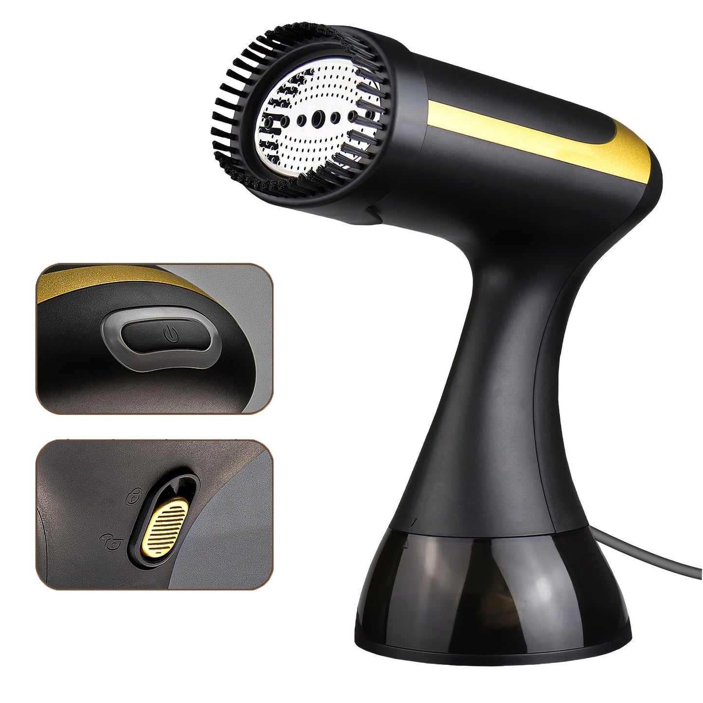 1100W Handheld Garment Steamer with 300ml Tank, Cleaning Brush and Four Color or Model Labels