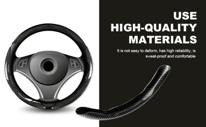 Steering Wheel Cover Carbon Fiber 3Pcs – Anti-Slip Scratch-Resistant Protector for Toyota RAV4, Camry, Corolla, Highlander, Tacoma, Tundra