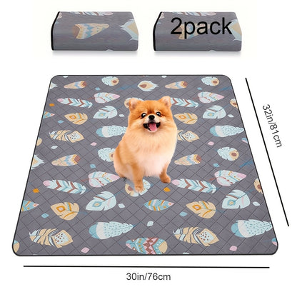 Washable Pee Pads for Dogs – Ultra-Absorbent Reusable Puppy Training Pads, Leak-Proof & Non-Slip Whelping Pads for Playpen