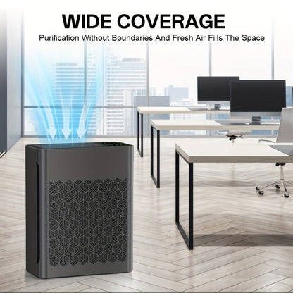 Air Purifier with HEPA Filter, PM2.5 Display, Air Sensor, Auto Mode, Timer and Two Color Options