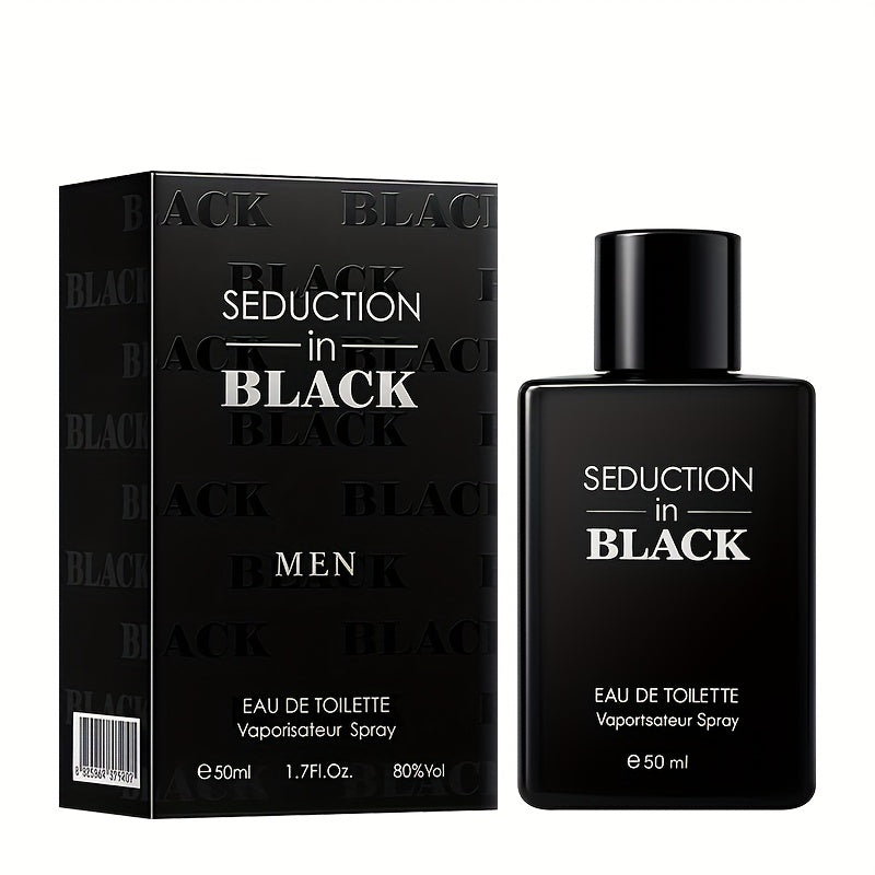 Woody Cologne for Men Long Lasting Eau de Toilette 50ml Propylene-Free Masculine EDT Spray Sensitive Skin Safe Daily Dates Gym Travel Office