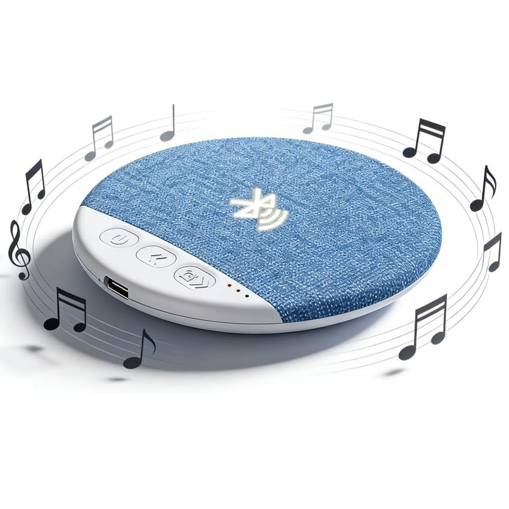 Ultra Slim Under Pillow Sleep Speaker with White Noise, Bluetooth 5.4 Pillow Headphones for Side Sleepers