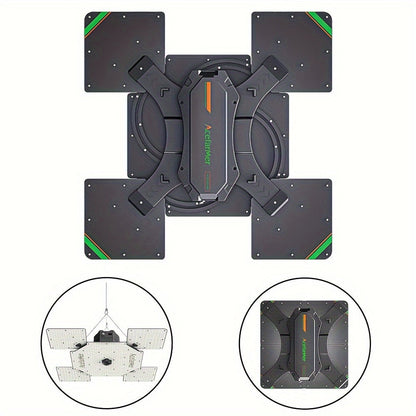 LED Grow Light Full Spectrum 4x4 ft High PAR Coverage, Aluminum Alloy Board Fast Heat Dissipation Full-Cycle Growth