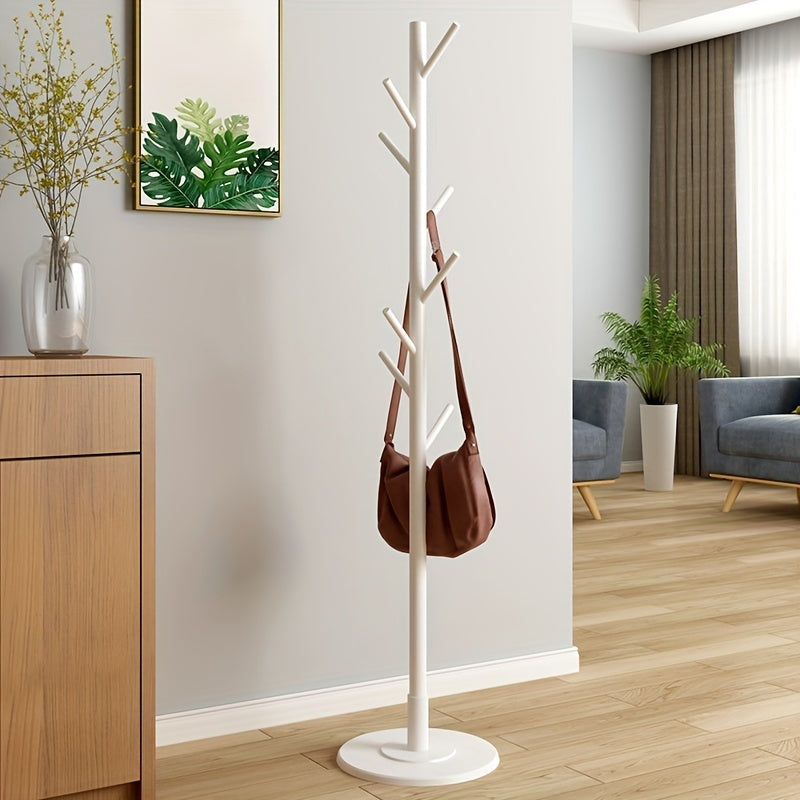 Coat Rack Freestanding Floor Standing - Vertical Clothes Hanger Stand for Bedroom Entryway Living Room Hallway