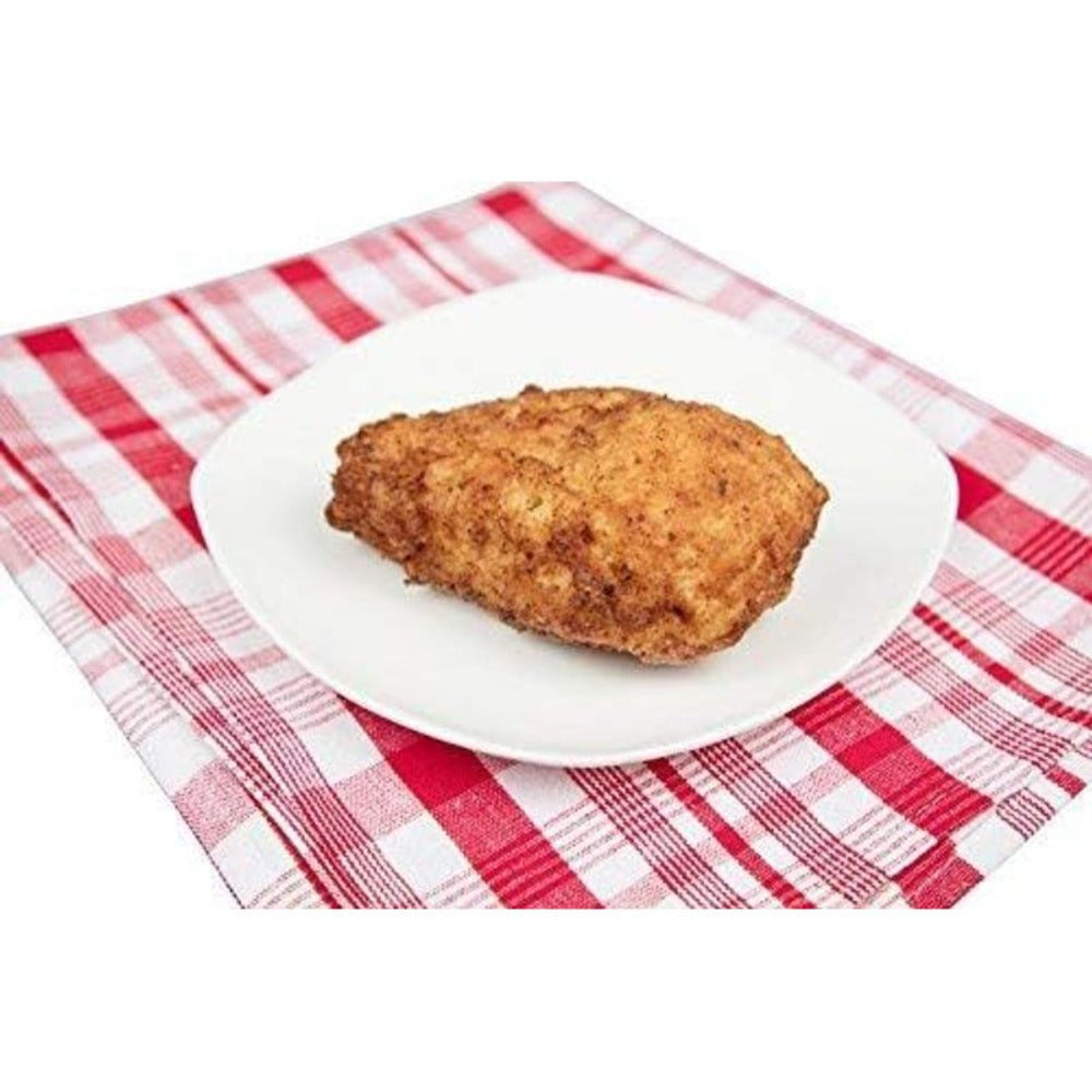 Breading Station Tray XL All-in-One Mess-Free Batter Bowl with Lid, Pour Seasoning Add Meat or Vegetables & Shake
