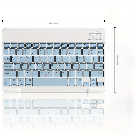 Wireless Keyboard and Mouse Combo with Mouse Pad, Silent 2.4G USB Full Size Keyboard Mouse Set for PC Laptop Mac Desktop