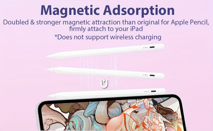iPad Pencil 2nd Generation Magnetic Wireless Charging, Compatible with iPad Pro 11"/12.9", Air 3/4/5