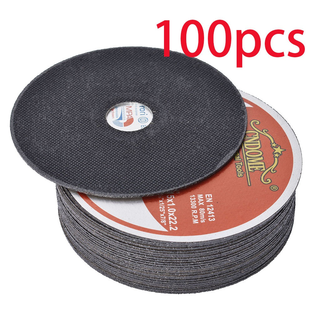 Cut-Off Wheels 100-Pack 4-1/2 Inch Aluminum Oxide Cutting Discs - 0.040" Thin Kerf, 7/8" Arbor, 13300 RPM for Angle Grinder