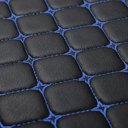 Car Seat Cover Rear Bench Protector with Source-Listed Water-Resistant Surface in Black or Red