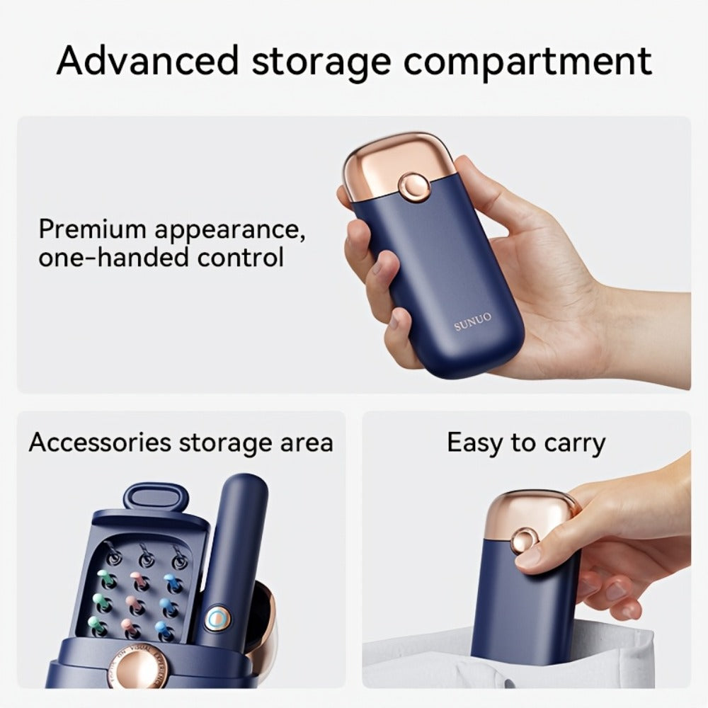 Upgraded 1080P Ear Wax Removal Tool with Camera & Storage Case – LED Light, iOS & Android Compatible, Complete Ear Cleaning Kit