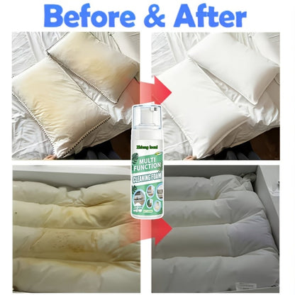 Dry Cleaning Spray Stain Remover 10.14oz – No Water Needed, Multi-Surface Formula for Sofas, Mattresses, Clothes, Carpets & Curtains