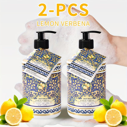 Moisturizing Liquid Hand Soap 2-Pack 21.3 fl oz Each – Foaming Pump Dispenser in 5 Scents, Gentle Gel Formula for All Skin Types