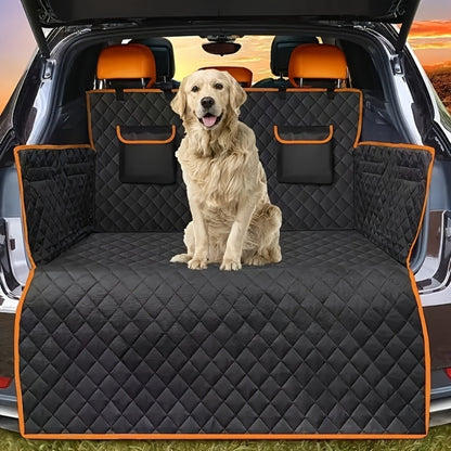 Car Trunk Mat with Storage Bag, Anti-Slip Pet Cargo Pad & Vehicle Trunk Protection Liner, Waterproof Non-Slip Bottom