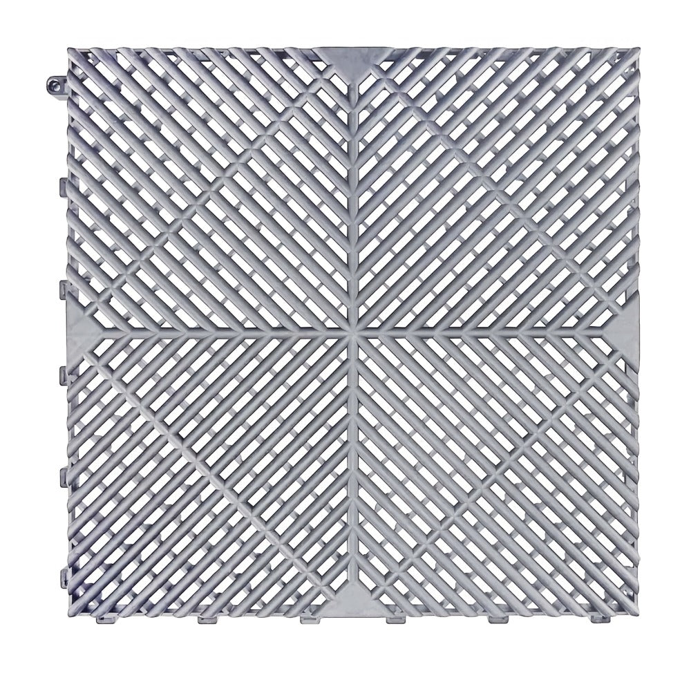 Interlocking Garage Floor Tiles 20-Pack – 16"x16" Drainage Floor Mat, Non-Slip PP Tiles for Garage, Car Wash