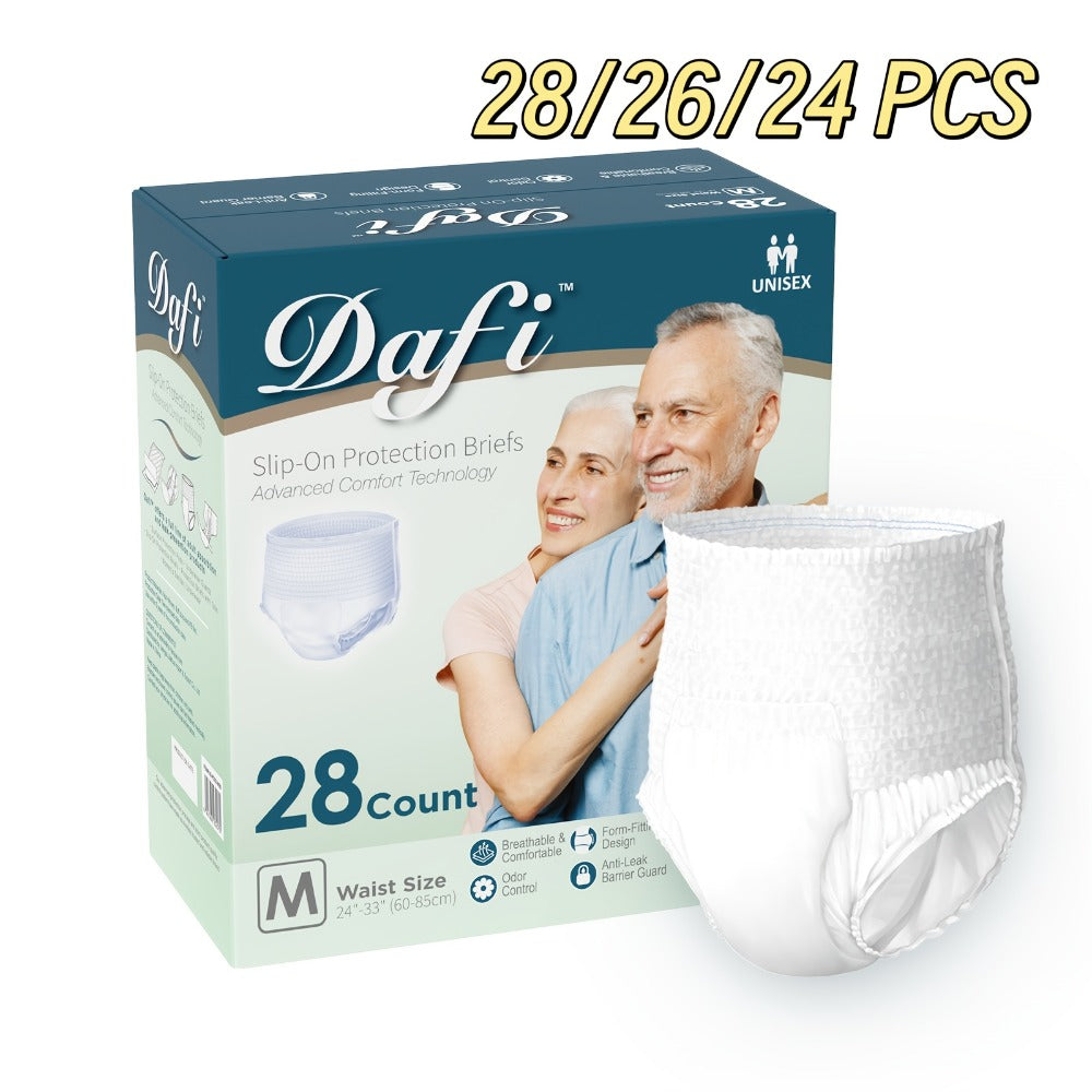 Adult Incontinence Underwear for Women Men Disposable Pull Up Briefs Overnight Bladder for Entryways, Bedrooms and Living Spaces