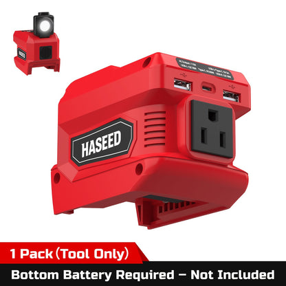 Power Inverter for an Everyday Personal Care Routine, with the Listed Configuration, for Everyday Use and Organized Storage