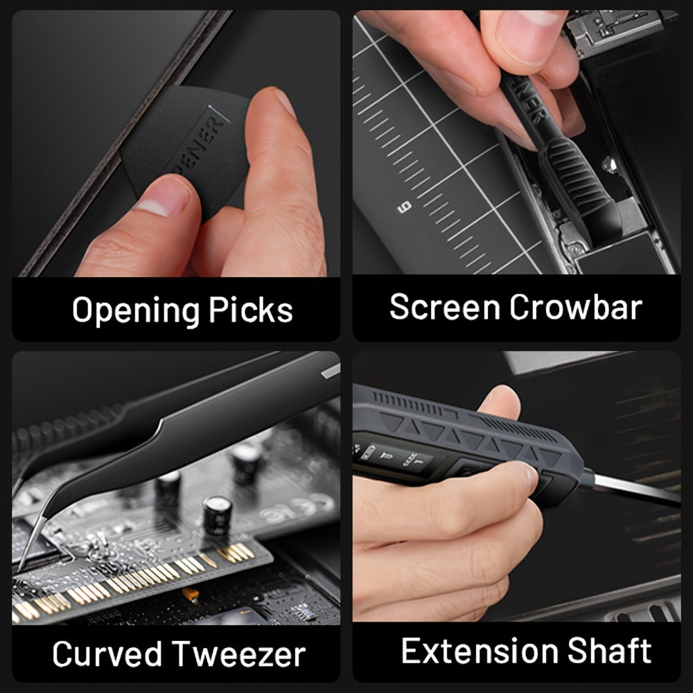 Precision Screwdriver Set 128/180 in 1, Magnetic Professional Tool Kit for MacBook Laptop iPhone Xbox Game Console Tablet