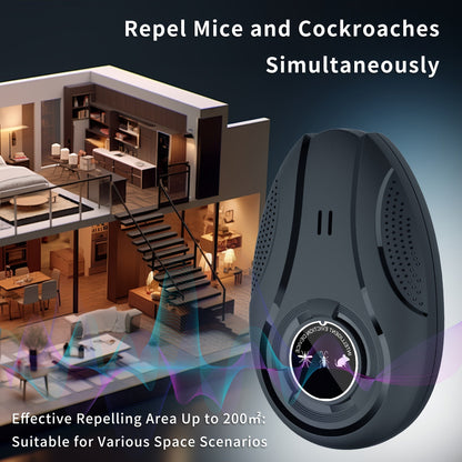 Electronic Pest Repeller, Soundwave Variable Frequency Insect for Home, Shop & Warehouse, Repels Mosquitoes