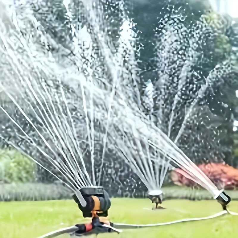 360° Rotating Garden Sprinkler Tower Head – Adjustable Swing Coverage, Lawn & Flower Bed Irrigation, Easy Install