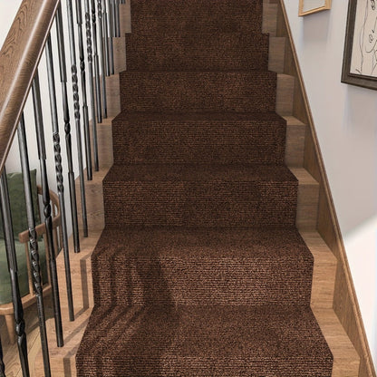 Solid-Color Stair and Hallway Runner, 23.62 in Wide with Five Colors and Up to Four Lengths