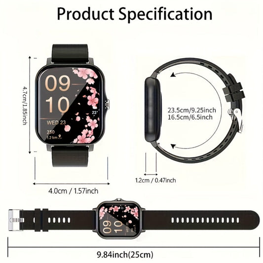Smartwatch with Navigation & Dual Strap 1.83" TFT Full Touch Screen, Wireless Calling, Remote Camera, Music Player, Message Alerts